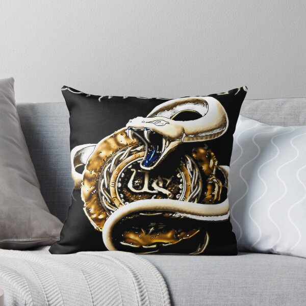 Item preview, Coiled White Snake Emblem   designed and sold by sunsolley.
