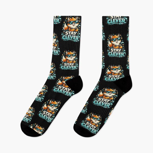 Item preview, Stay Clever Fox – Cool Smart Animal designed and sold by ArtisticHeart21.