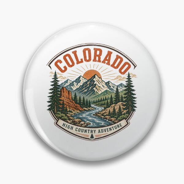 Item preview, Colorado High Country Adventure Mountain Vintage Travel designed and sold by graphic-genie.