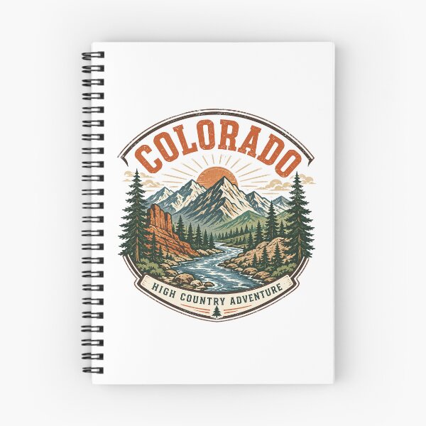 Item preview, Colorado High Country Adventure Mountain Vintage Travel designed and sold by graphic-genie.