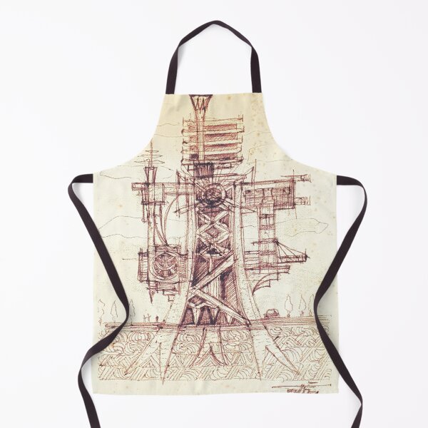 Item preview, torre. torre de habitación. edificio de apartamentos designed and sold by Tereza Pilar Art.