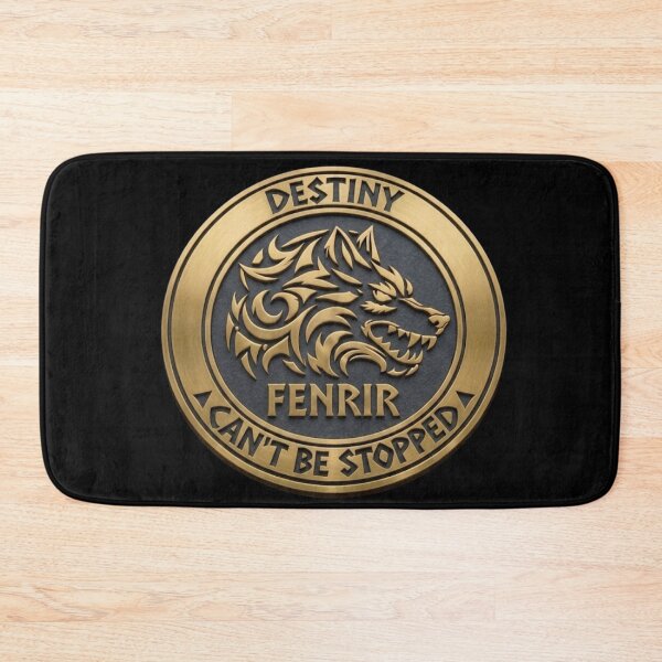 Item preview, Fenrir Emblem – Destiny Can’t Be Stopped designed and sold by Warrior’s Path.
