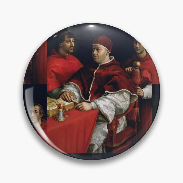 Item preview, Pope Leo X With Two Cardinals designed and sold by artofuniverse.