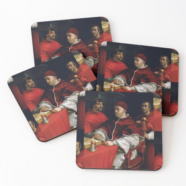 Item preview, Pope Leo X With Two Cardinals designed and sold by artofuniverse.