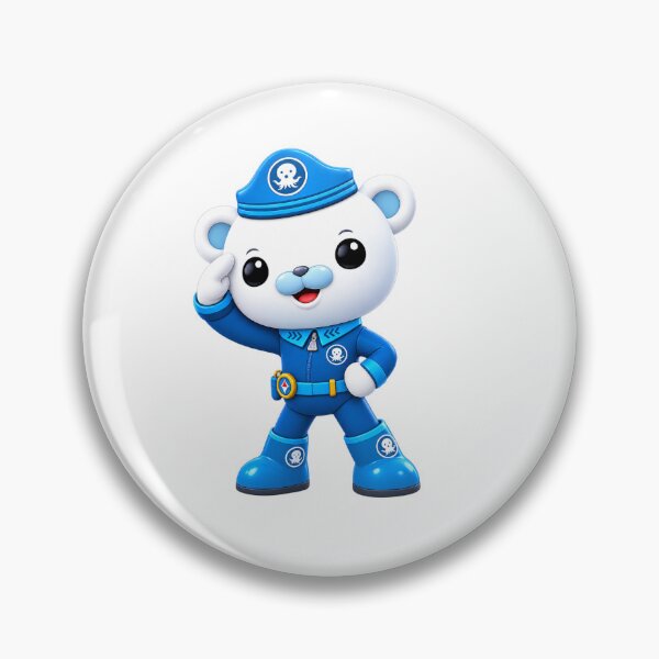 Item preview, Cute Octonauts Captain – Transparent Cartoon Character ?‍❄️? designed and sold by Naresh-pinjani.