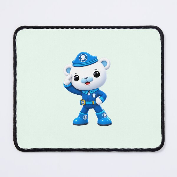 Item preview, Cute Octonauts Captain – Transparent Cartoon Character ?‍❄️? designed and sold by Naresh-pinjani.