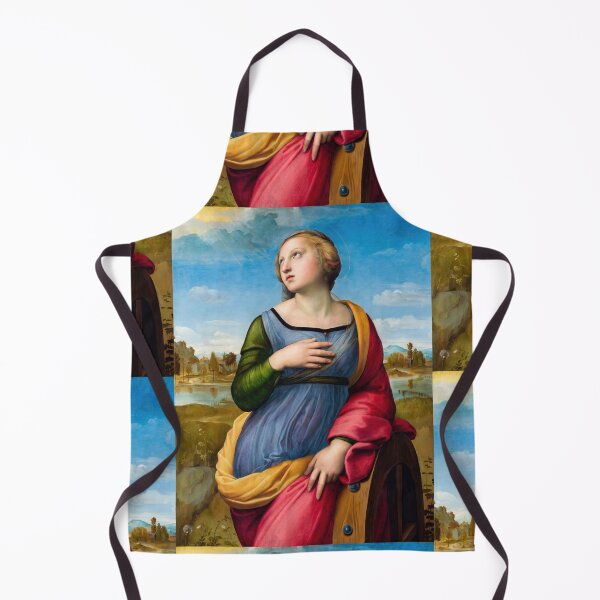 Item preview, Saint Catherine of Alexandria Gazing Skyward designed and sold by artofuniverse.