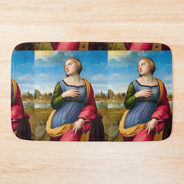 Item preview, Saint Catherine of Alexandria Gazing Skyward designed and sold by artofuniverse.