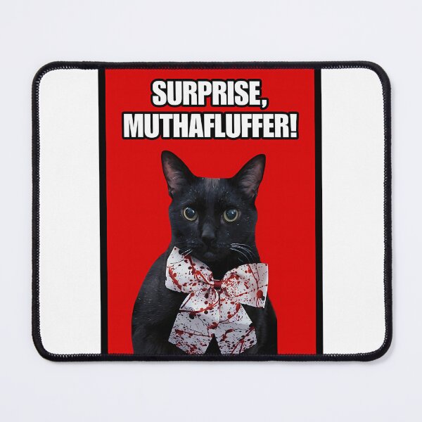 Item preview, Surprise Muthafluffer Featuring Manny Halloween Cat designed and sold by EthanPorter7e3.