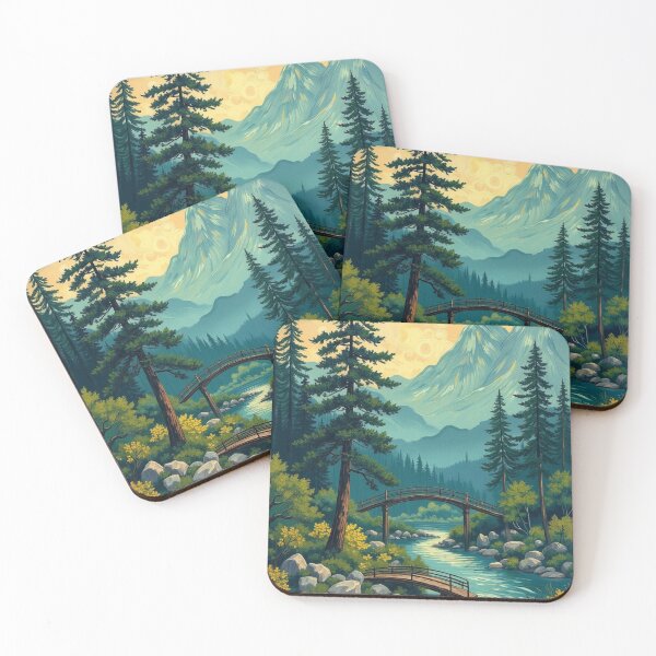 Item preview, Winding Creek Through the Forest designed and sold by Mary Spencer.