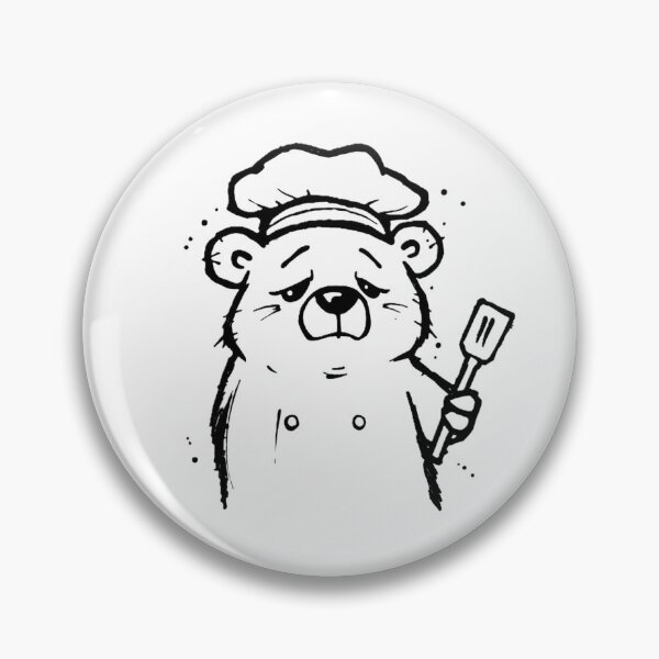 Item preview, Flipping Bear Chef #1- Small designed and sold by Activesmack.