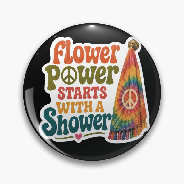 Item preview, Flower power starts with a shower designed and sold by CrazyAlpaca101.