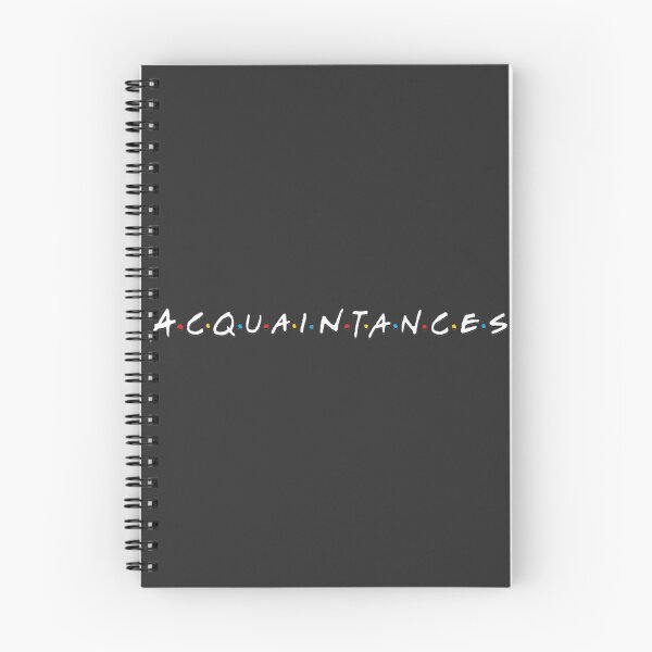 Item preview, Acquaintances Funny Sitcom Parody Logo - Sarcastic Humor Graphic Design | Best Buy designed and sold by billartmn.