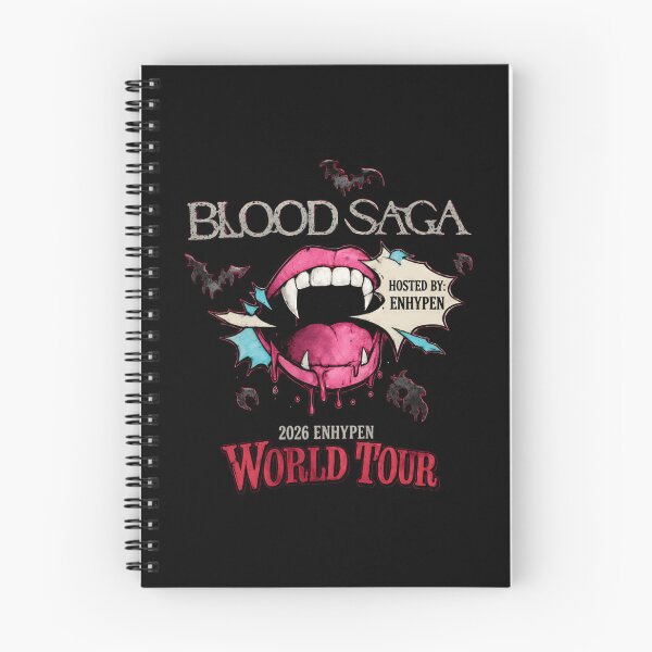 Item preview, Enhypen World Tour 2026 Blood Saga designed and sold by GPalumboArt.