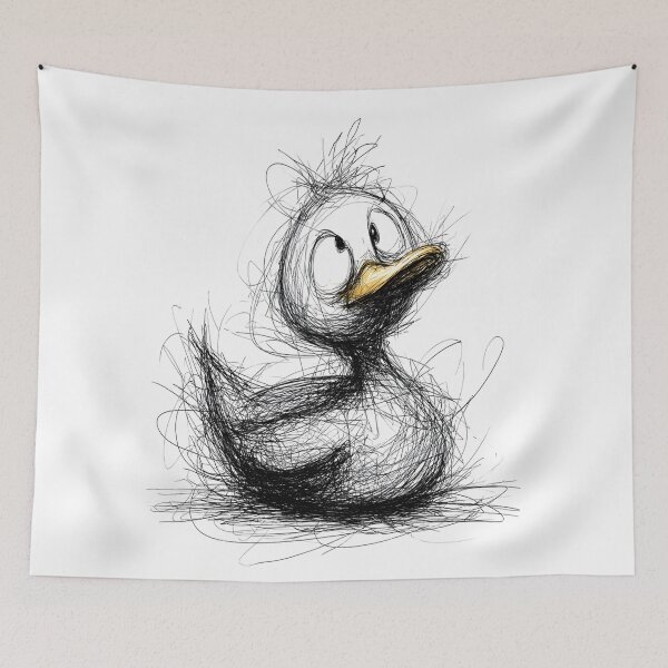 Artikelvorschau, Silly Ducky Doodle entworfen und verkauft von BRETT'S ART STUDIO.