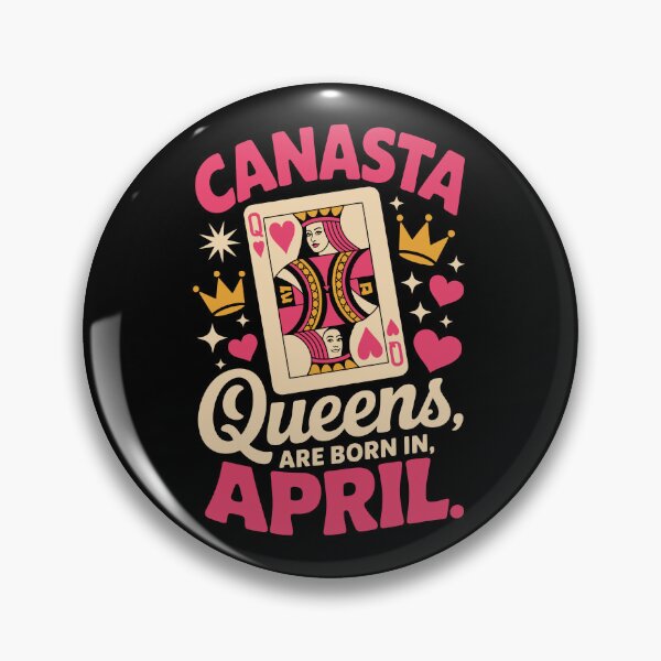 Item preview, Canasta Queens are born in April designed and sold by jkrphoto.