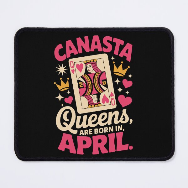 Item preview, Canasta Queens are born in April designed and sold by jkrphoto.