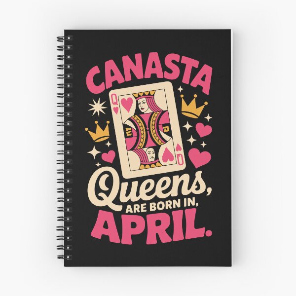 Item preview, Canasta Queens are born in April designed and sold by jkrphoto.
