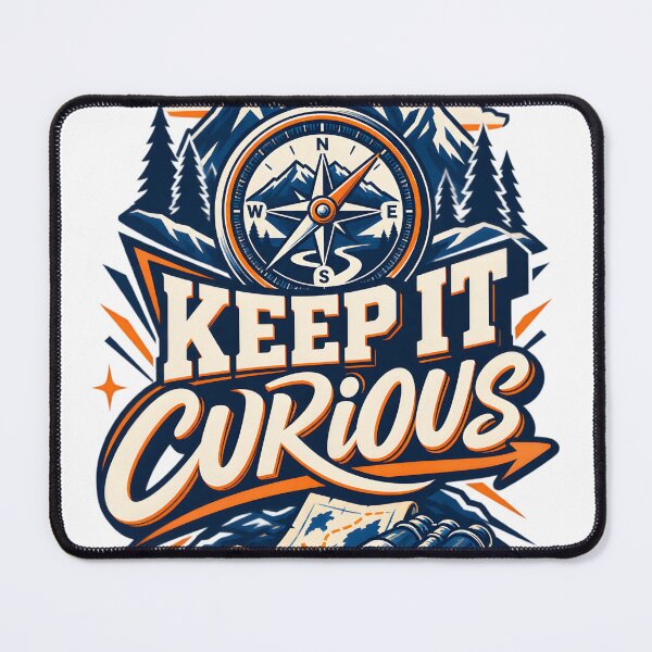Item preview, Keep It Curious designed and sold by Ahsacom.