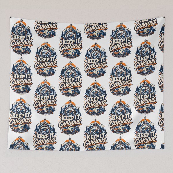 Item preview, Keep It Curious designed and sold by Ahsacom.