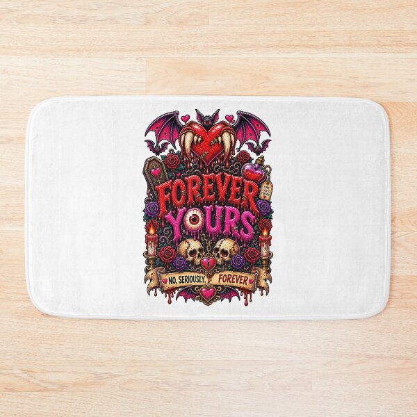 Item preview, DARK LOVE ❤️ - MONSTER ROMANCE COLLETION -  VAMPIRE LOVE -  FOREVER YOURS - NO, SERIOUSLY. FOREVER designed and sold by WheelieGdArt.