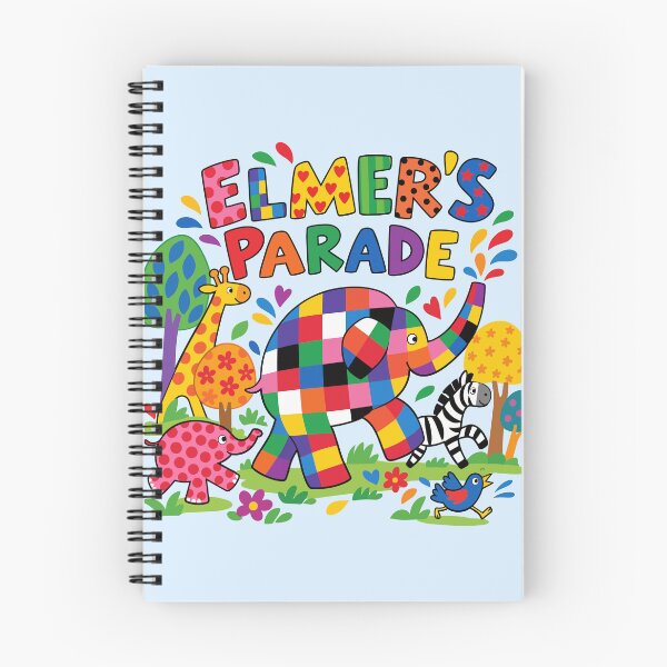 Item preview, Elmer’s Colorful Animal Parade Adventure designed and sold by HappyToons Shop.