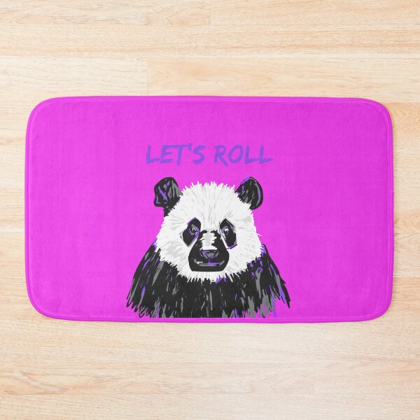Item preview, Let's roll panda  designed and sold by RatArtwork.