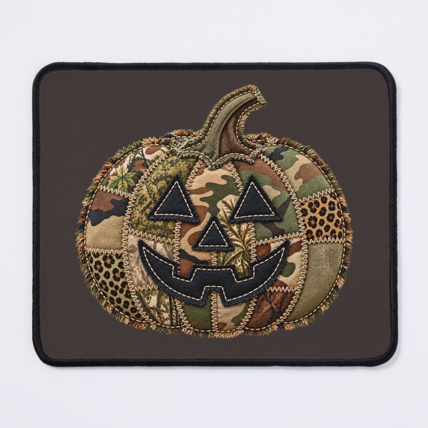 Item preview, Camo Patchwork Jack O Lantern designed and sold by Gift Windo.