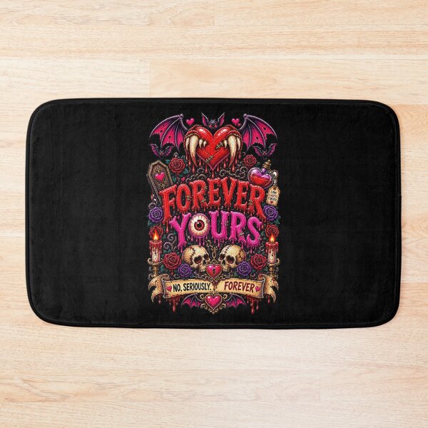 Item preview, DARK LOVE ❤️ - MONSTER ROMANCE COLLETION -  VAMPIRE LOVE -  FOREVER YOURS - NO, SERIOUSLY. FOREVER - v2 designed and sold by WheelieGdArt.