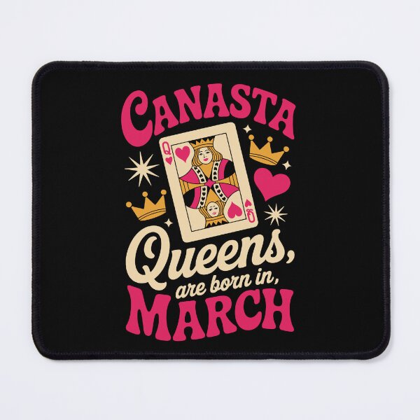 Item preview, Canasta Queens are born in March designed and sold by jkrphoto.