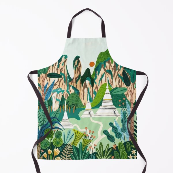 Item preview, Northern Thailand Acrylic Print | Thailand Travel Poster | Thai designed and sold by POSTERIOCREW.