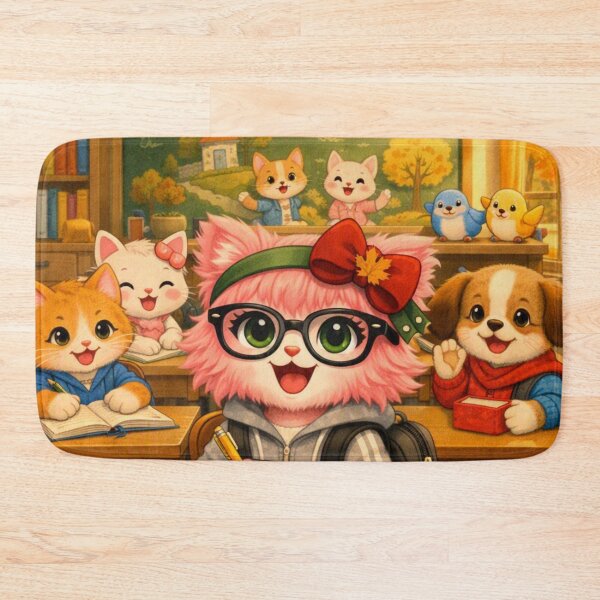 Item preview, Mimi Mew and Friends in the Classroom designed and sold by Lalala cute.