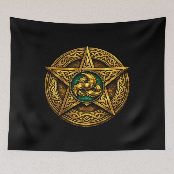 Item preview, KCeltic Warrior Pentagram designed and sold by Warrior’s Path.