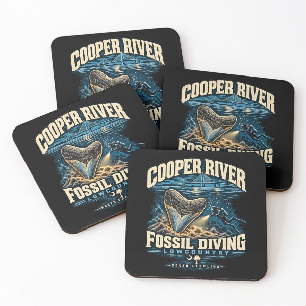 Item preview, Cooper River Scuba Diving for Fossils South Carolina designed and sold by SubtleSplit.
