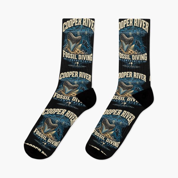Item preview, Cooper River Scuba Diving for Fossils South Carolina designed and sold by SubtleSplit.