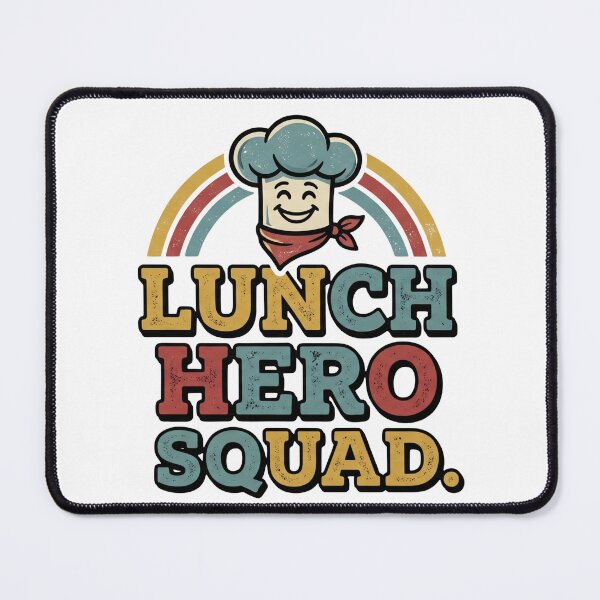 Item preview, school lunch hero squad funny cafeteria crew designed and sold by ArtDesignTp.