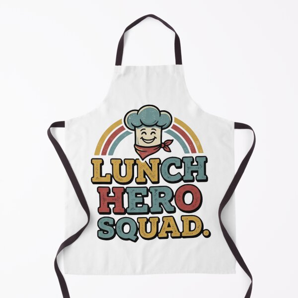 Item preview, school lunch hero squad funny cafeteria crew designed and sold by ArtDesignTp.
