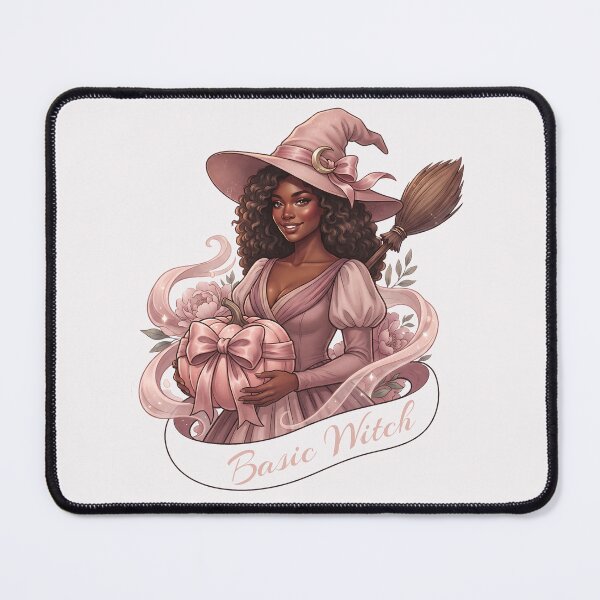 Item preview, Pinkoween Basic Witch with Ribbon Pumpkin & Broom designed and sold by MythicCotton.