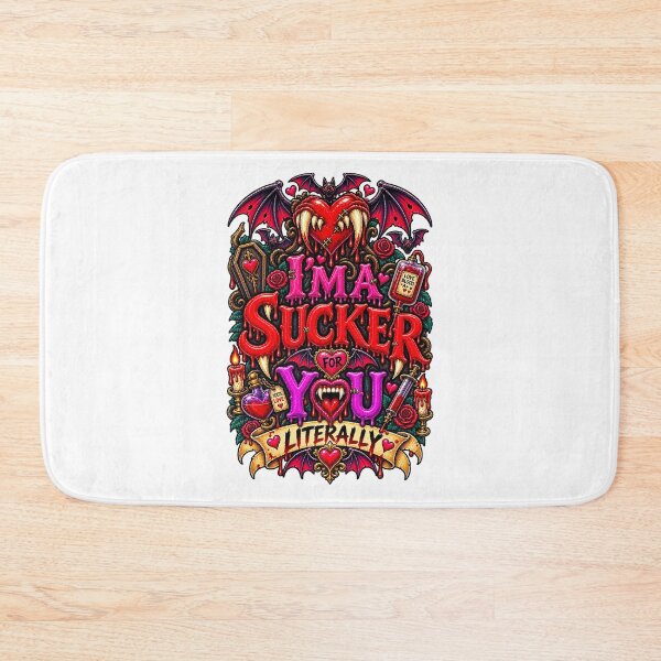 Item preview, DARK LOVE ❤️ - MONSTER ROMANCE COLLETION -  VAMPIRE LOVE -   I'M A SUCKER FOR YOU - LITERALLY designed and sold by WheelieGdArt.