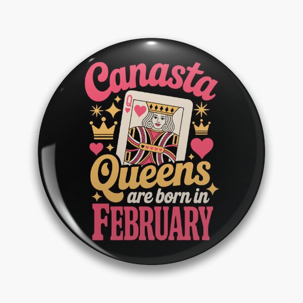 Item preview, Canasta Queens are born in February  designed and sold by jkrphoto.