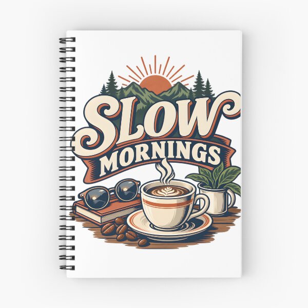 Item preview, Slow Mornings designed and sold by Ahsacom.
