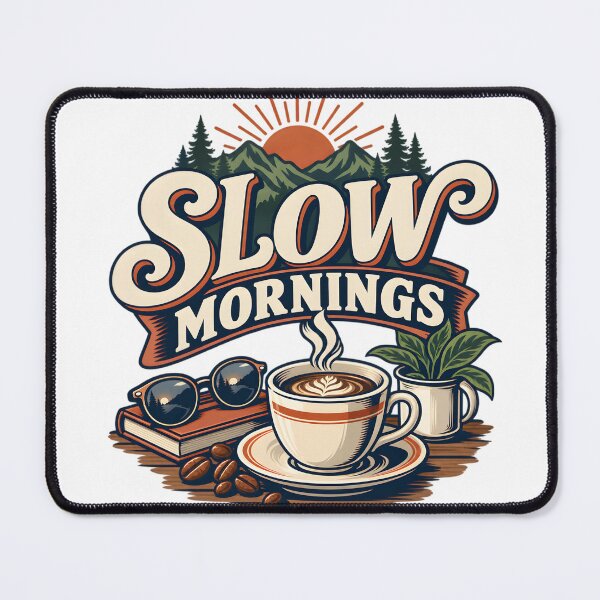 Item preview, Slow Mornings designed and sold by Ahsacom.