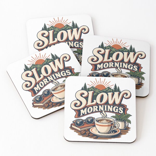Item preview, Slow Mornings designed and sold by Ahsacom.