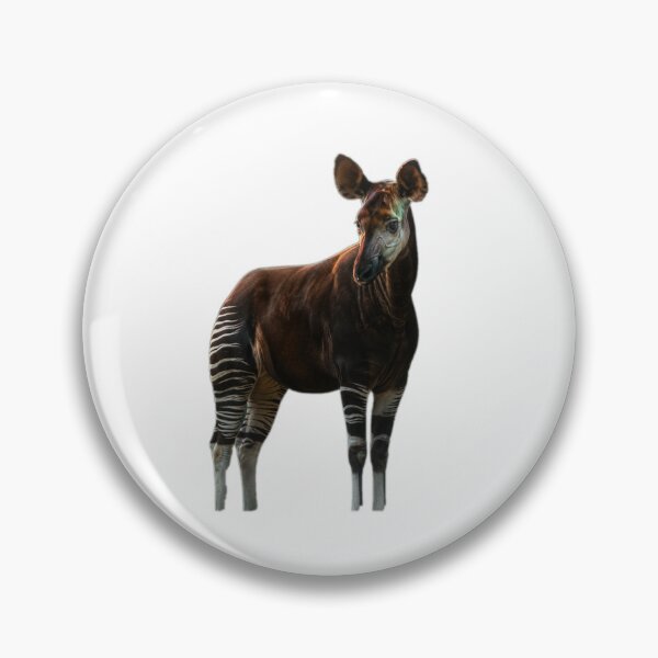 Item preview, Okapi in the Emerald Rainforest Mist designed and sold by Helt-enkelt.