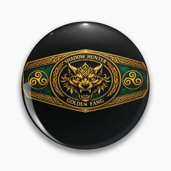 Item preview, Celtic Gold Wolf Emblem designed and sold by Warrior’s Path.