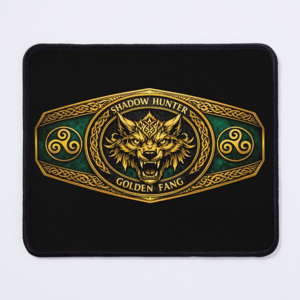 Item preview, Celtic Gold Wolf Emblem designed and sold by Warrior’s Path.