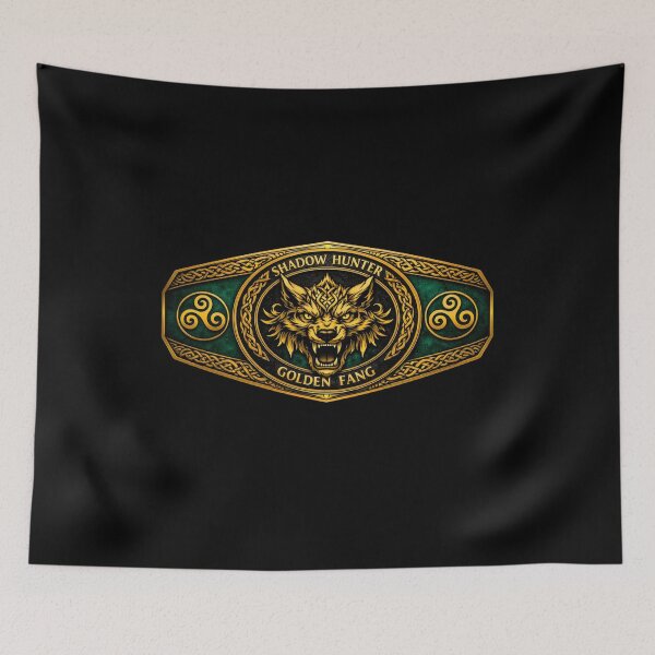 Item preview, Celtic Gold Wolf Emblem designed and sold by Warrior’s Path.