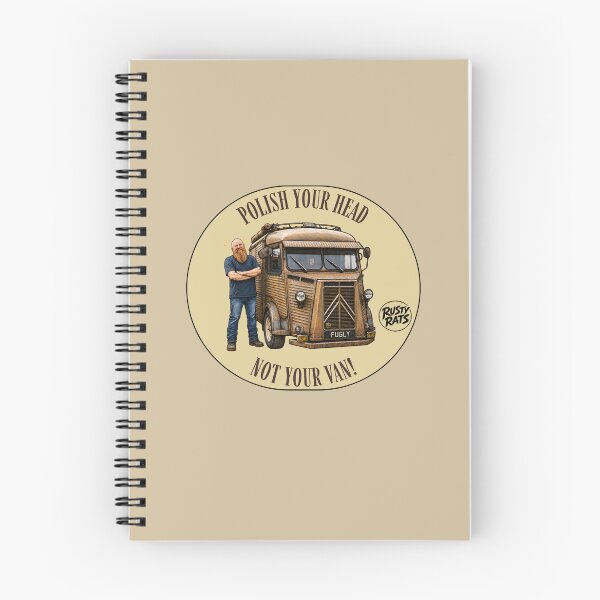 Item preview, Polish your Head, not your Van! Rusty Rats! designed and sold by WonkyRebel.
