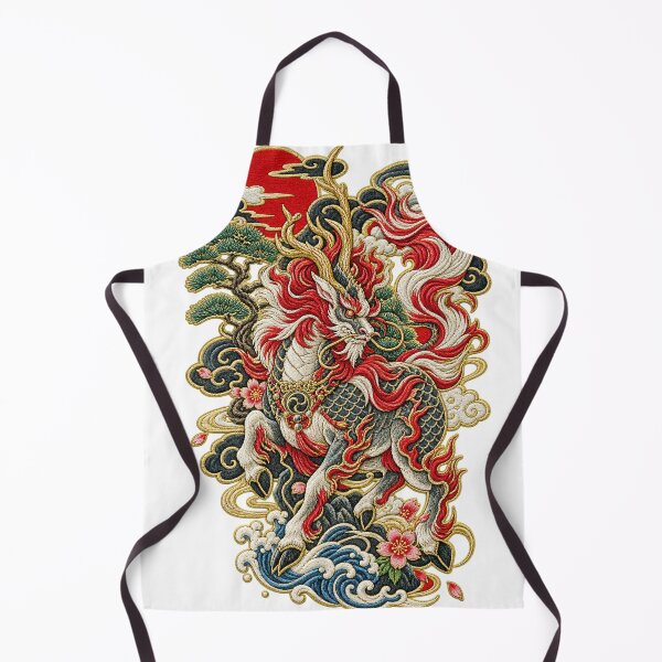Artikelvorschau, Kirin Dragon Guardian – Japanese Irezumi entworfen und verkauft von TeikunShop.