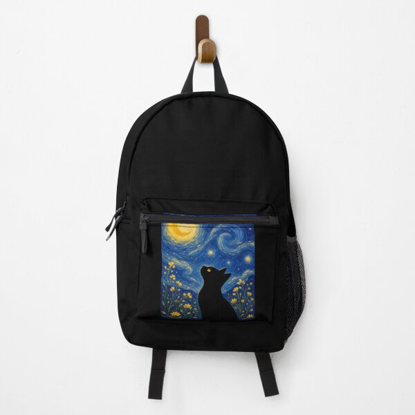 Item preview, Van Gogh Cat Starry Night Van Gogh Cat Lovers designed and sold by PurrfectHome.